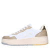 SUN68 Sneakers in glitter e pelle