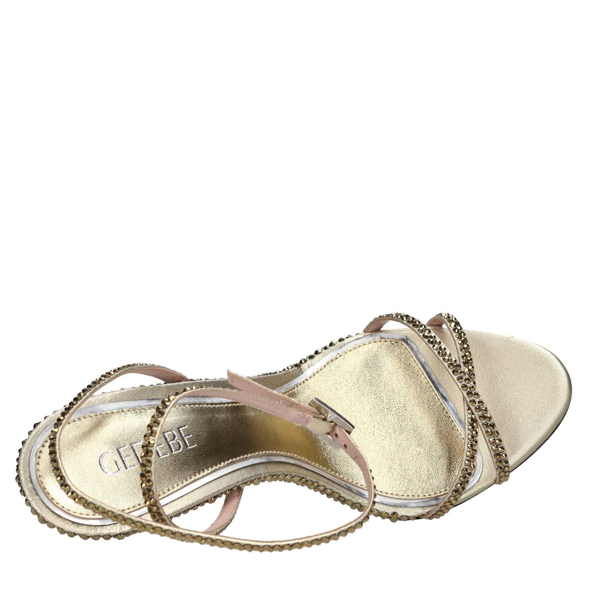 Sandali Charlize in tessuto e strass 