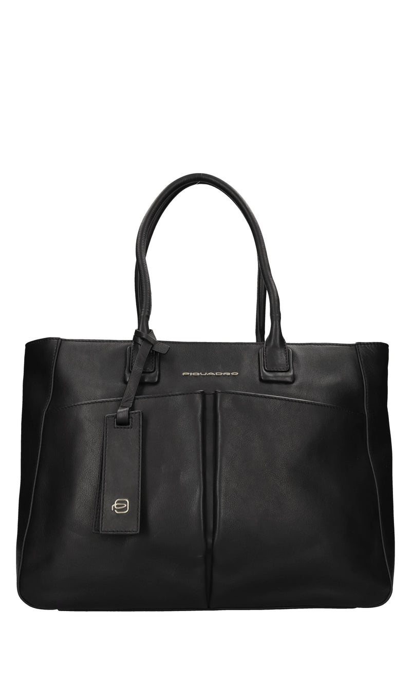 Borsa portadocumenti in pelle 