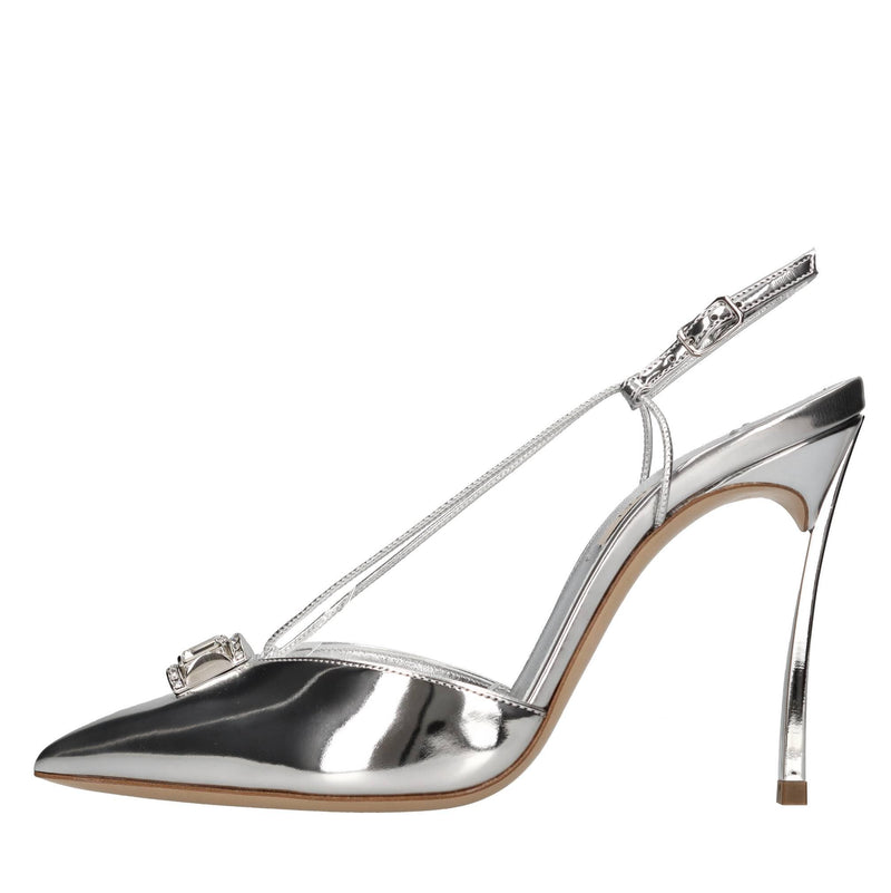 Décolleté slingback BLADE in ecopelle 