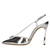 CASADEI Décolleté slingback BLADE in ecopelle