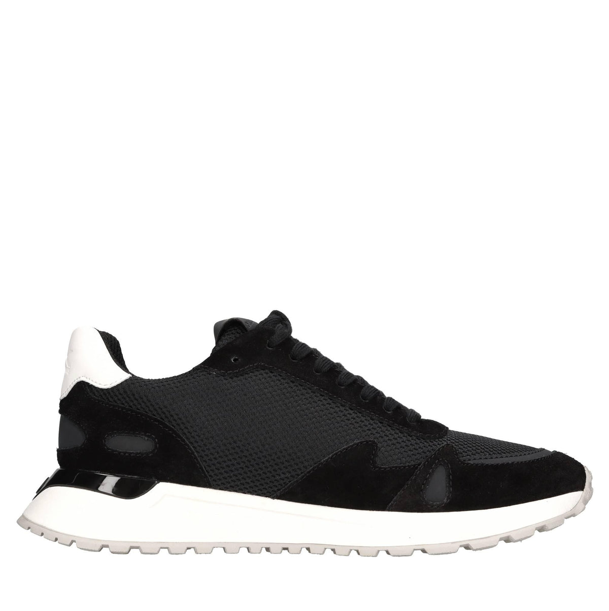 Sneakers modello MILES in camoscio e tessuto 
