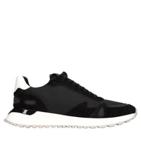 Sneakers modello MILES in camoscio e tessuto 
