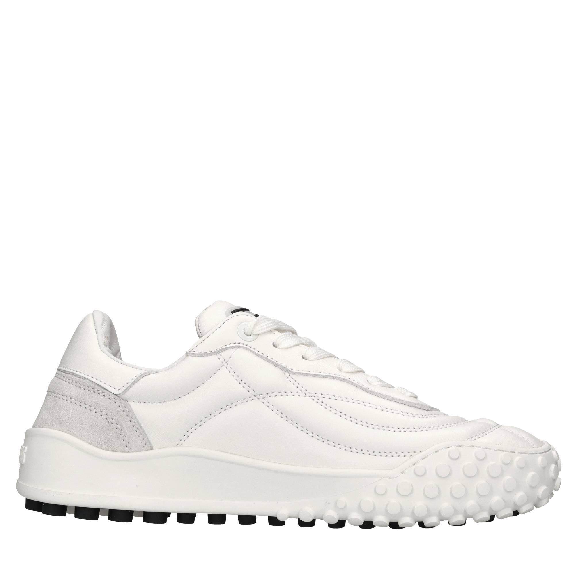 Sneakers in pelle e camoscio 