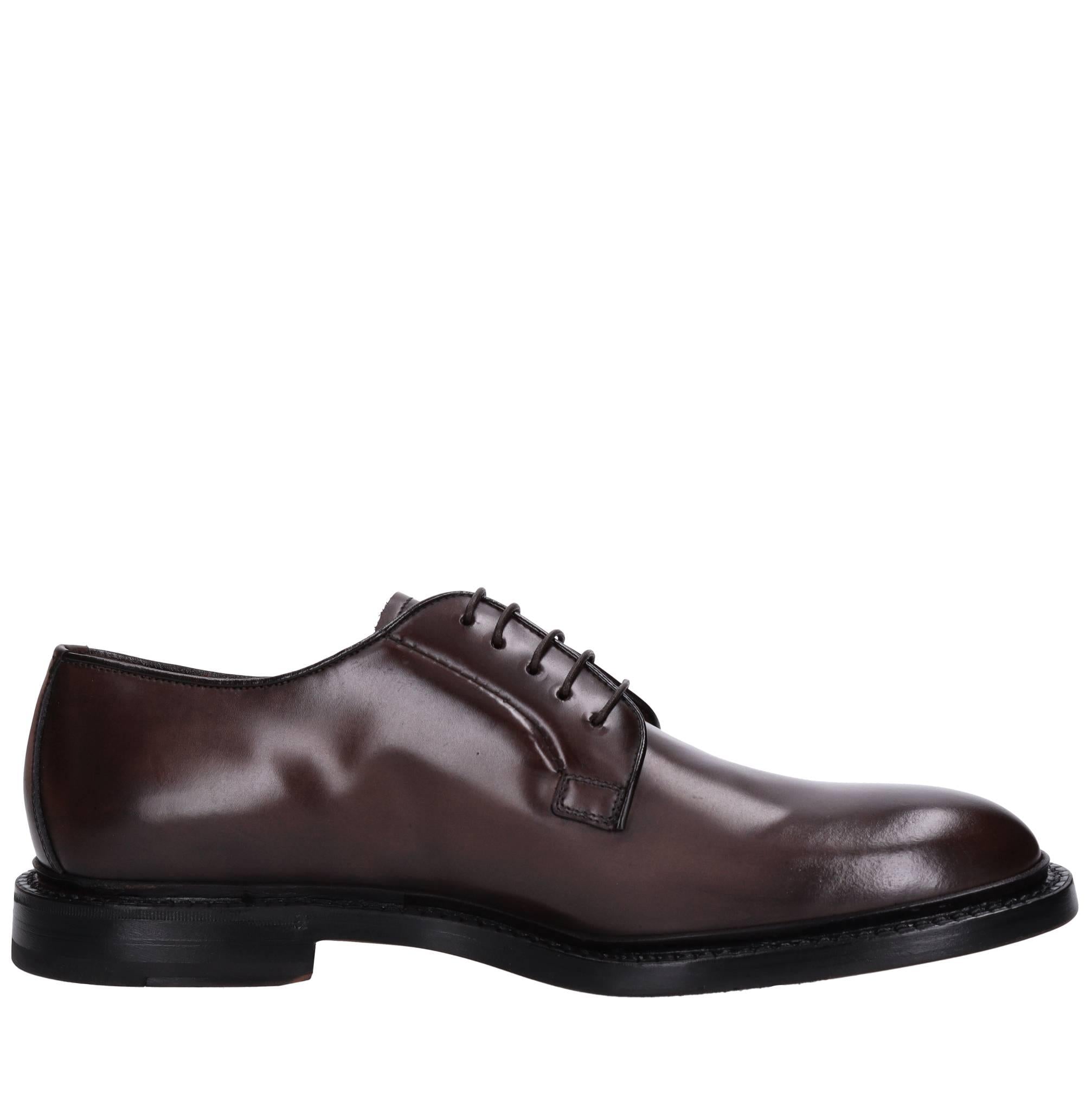 Stringate in pelle 