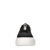 Sneakers in ecopelle con applicazioni 