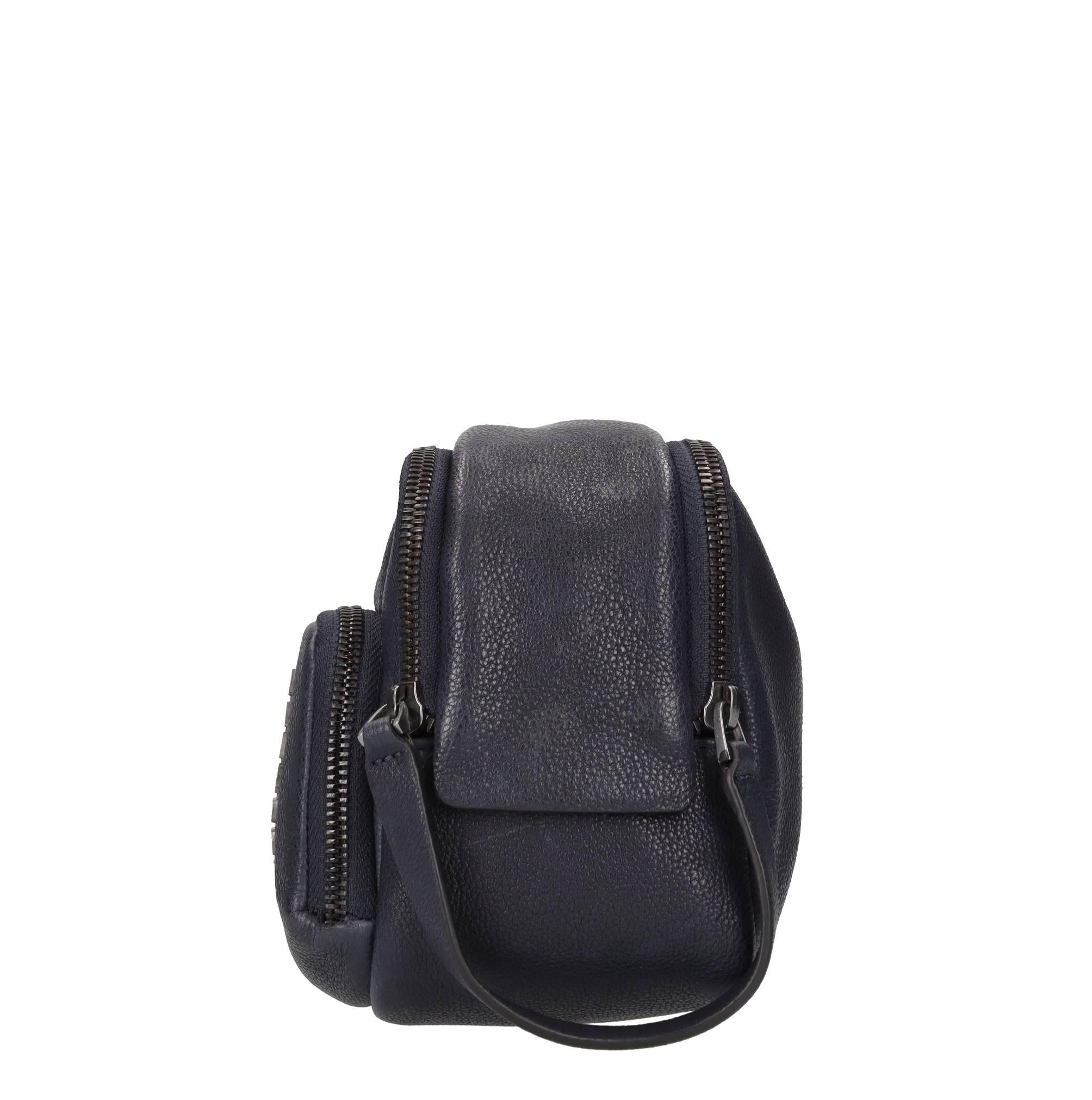 Beauty case in pelle 