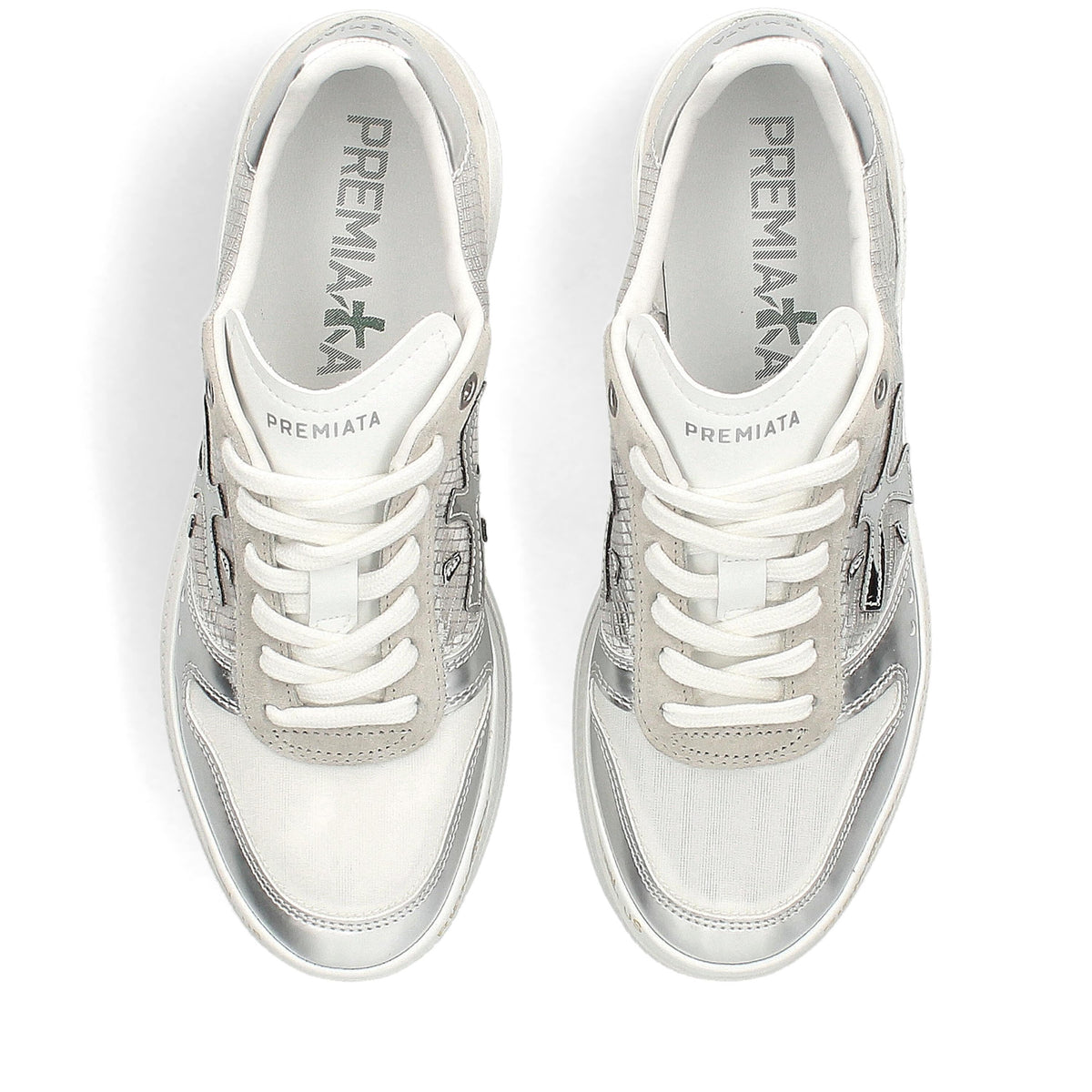 Sneakers multimateriale 
