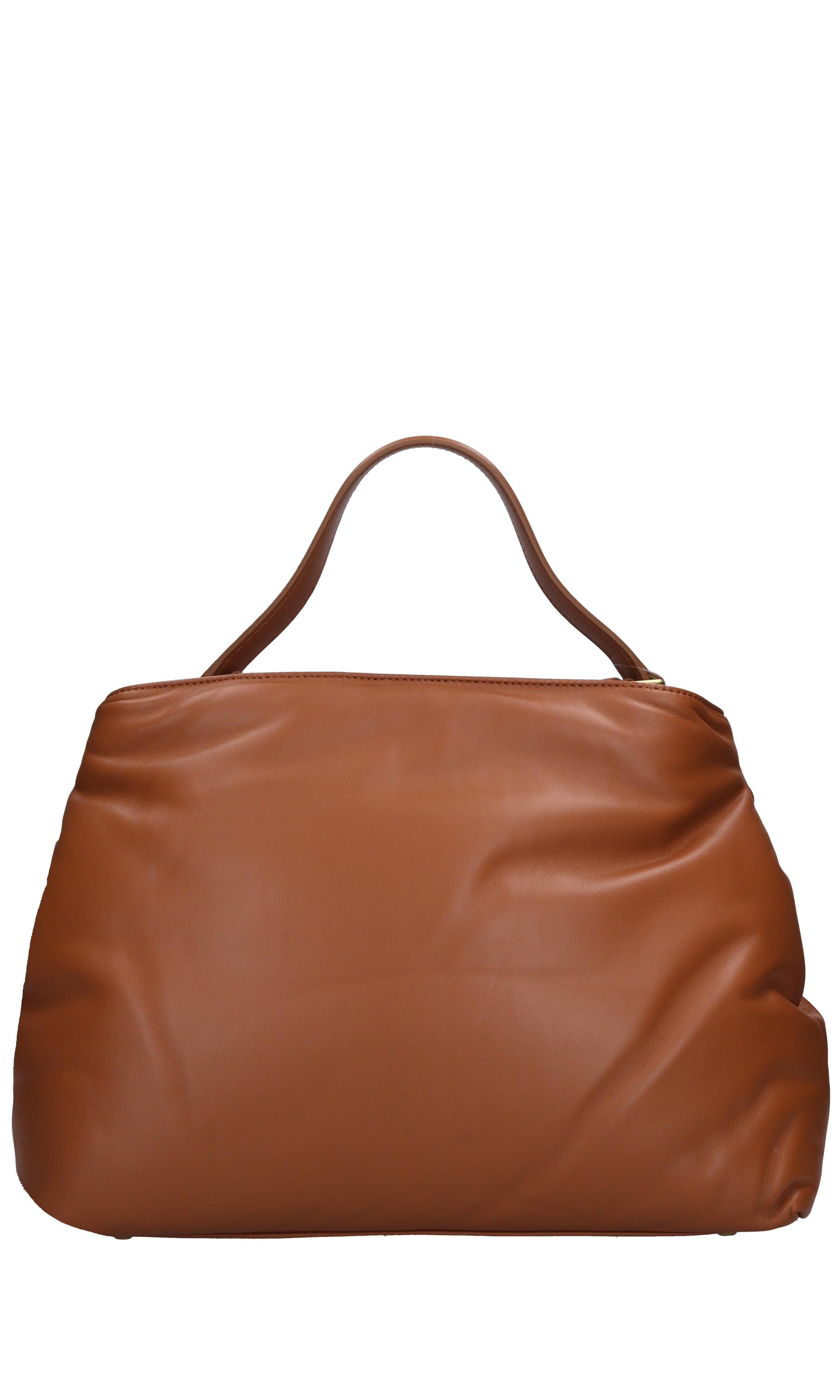 Borsa WOVEN LOGO in pelle 