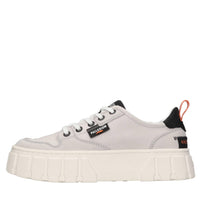 Sneakers modello PALLATOWER in tessuto e pelle 