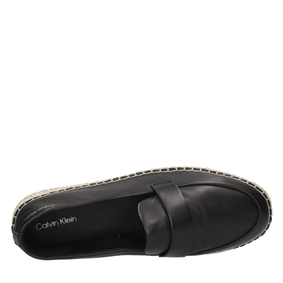 Mocassini espadrillas in pelle 