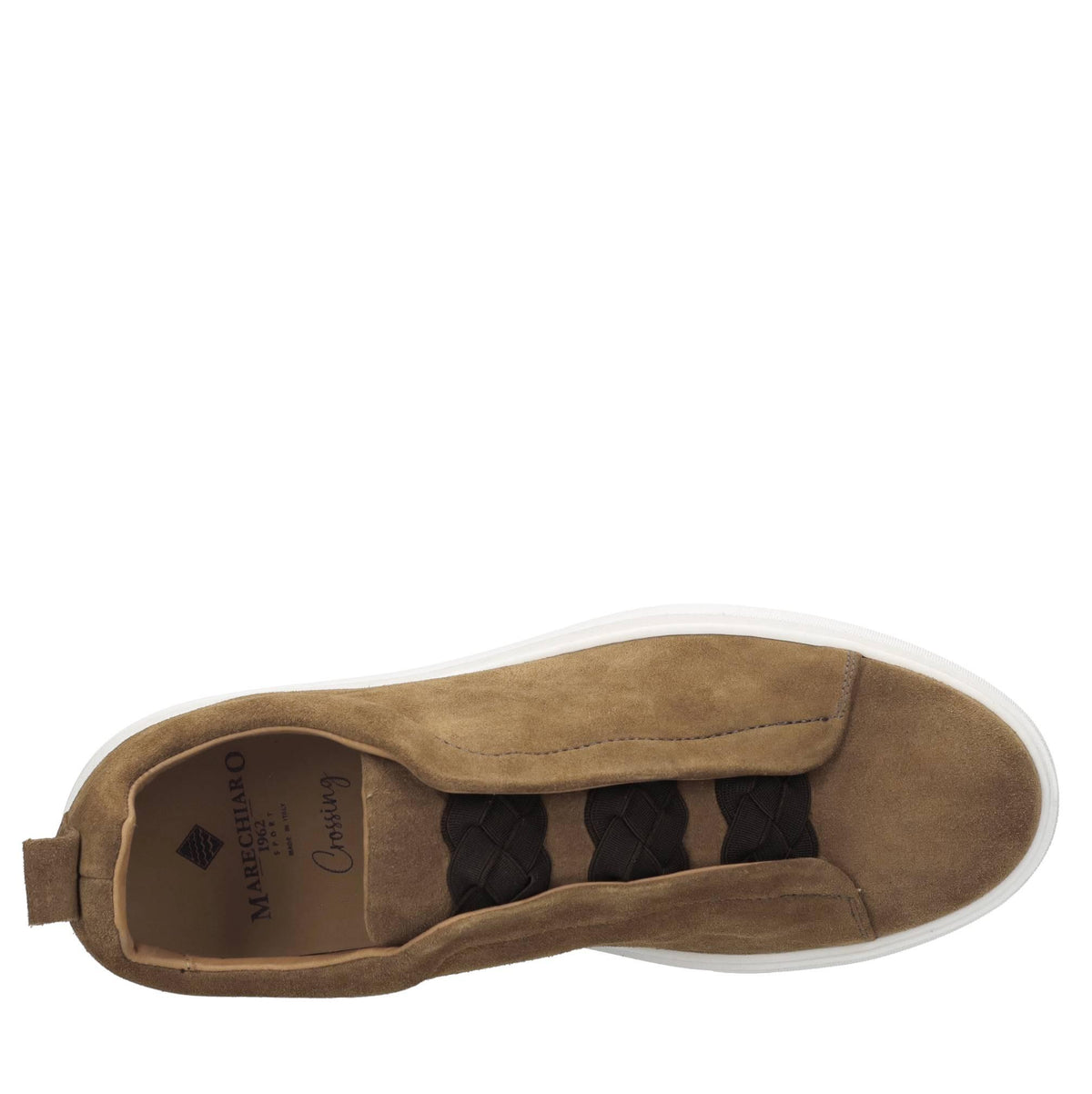 Slip-on in camoscio 