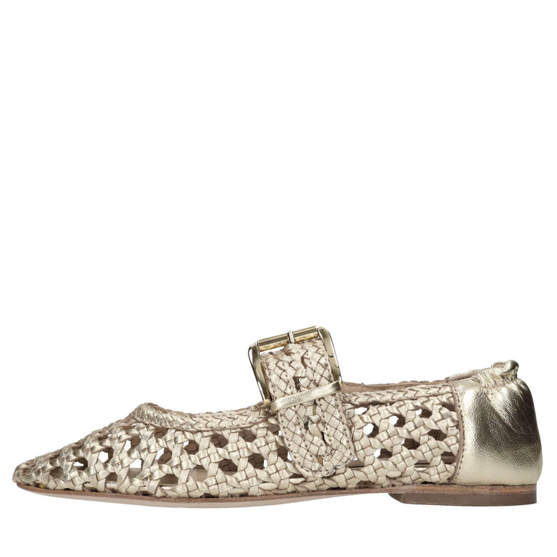 Ballerine in pelle 