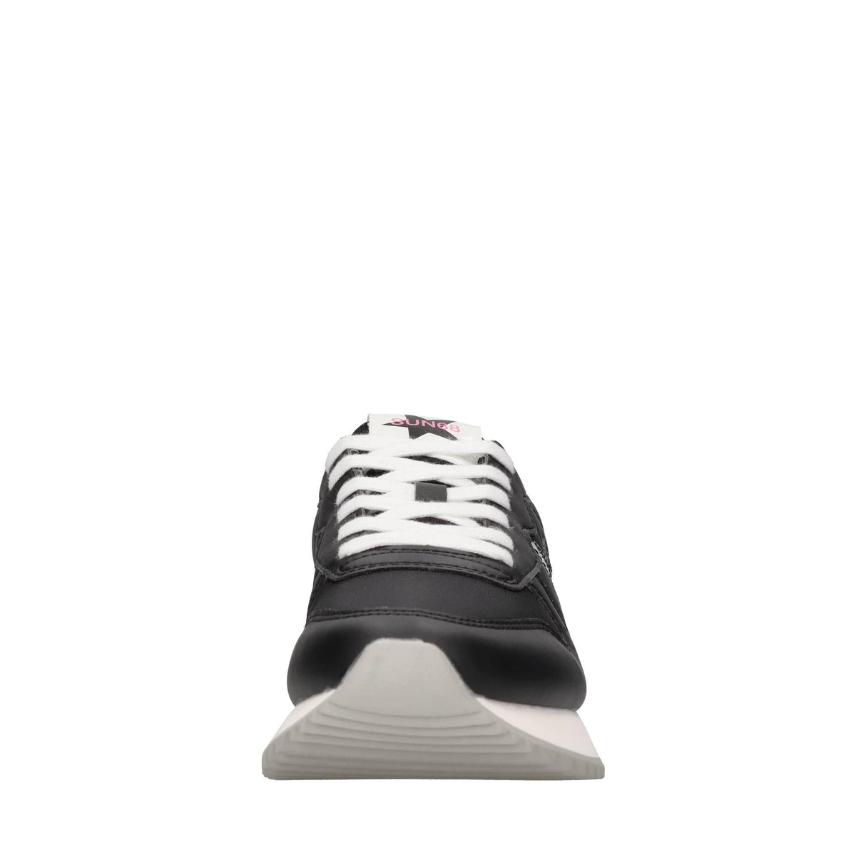 Sneakers in camoscio pelle e tessuto 