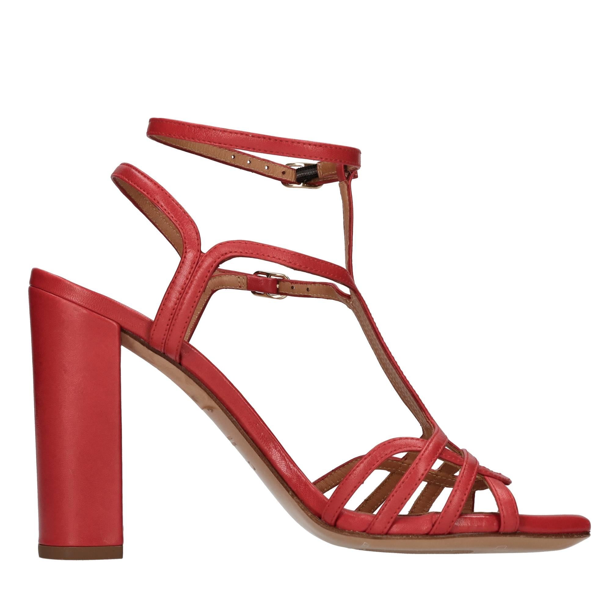 Sandali in pelle 