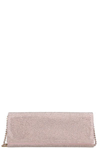 Borsa modello ENVELOPE in camoscio e strass 