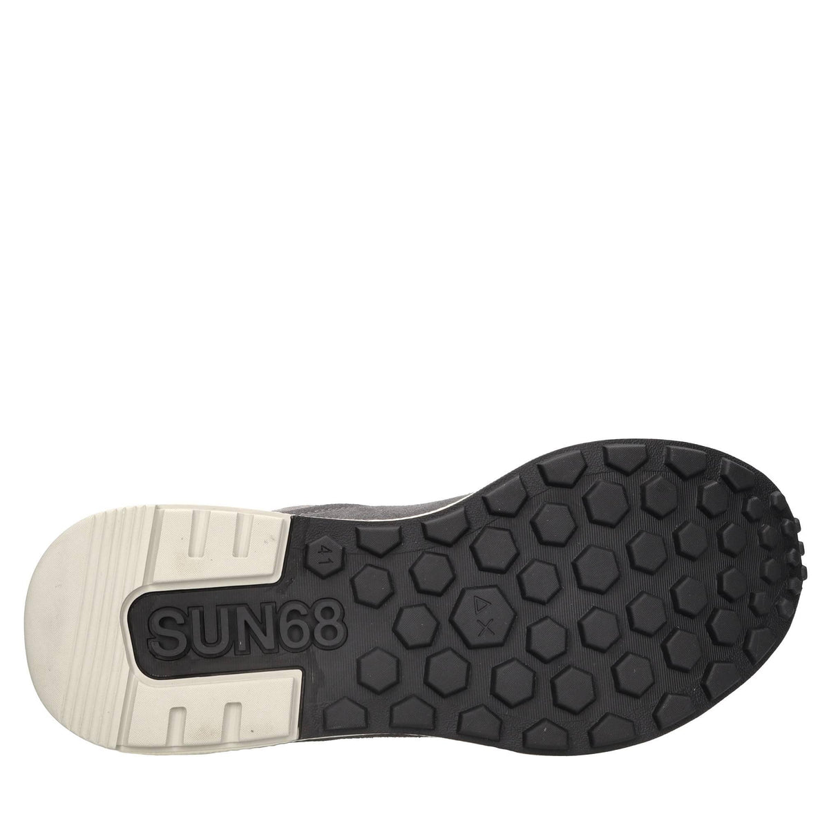 Sneakers modello Z44127 SUN68 in pelle scamosciata e tessuto traspirante 
