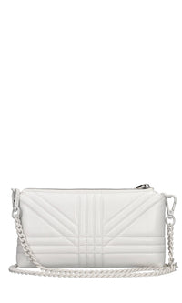 Borsa Grate Double in pelle 