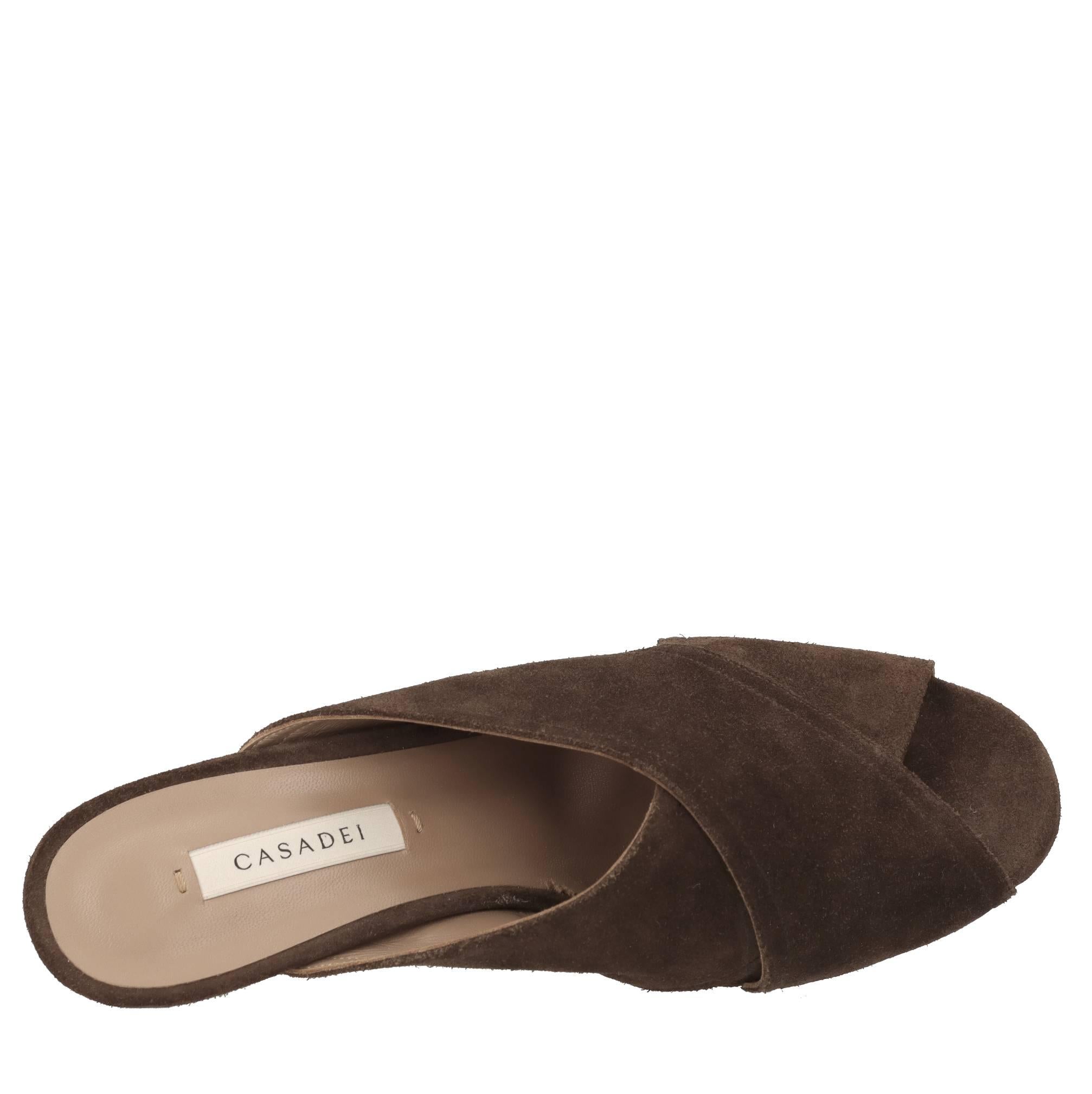 Mules Nomad in camoscio 