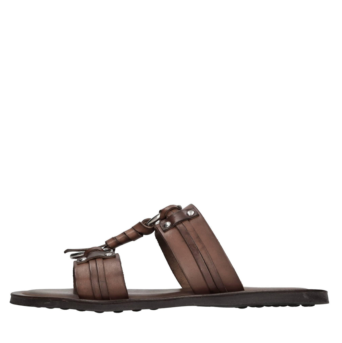 Mules in pelle 