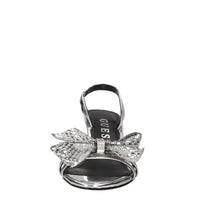 Sandali in ecopelle e strass 