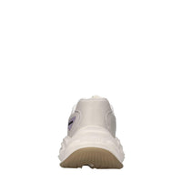 Sneakers Run Row in pelle e tessuto 