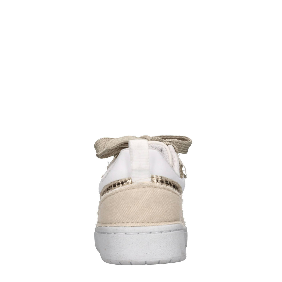 Sneakers in ecopelle e tessuto 