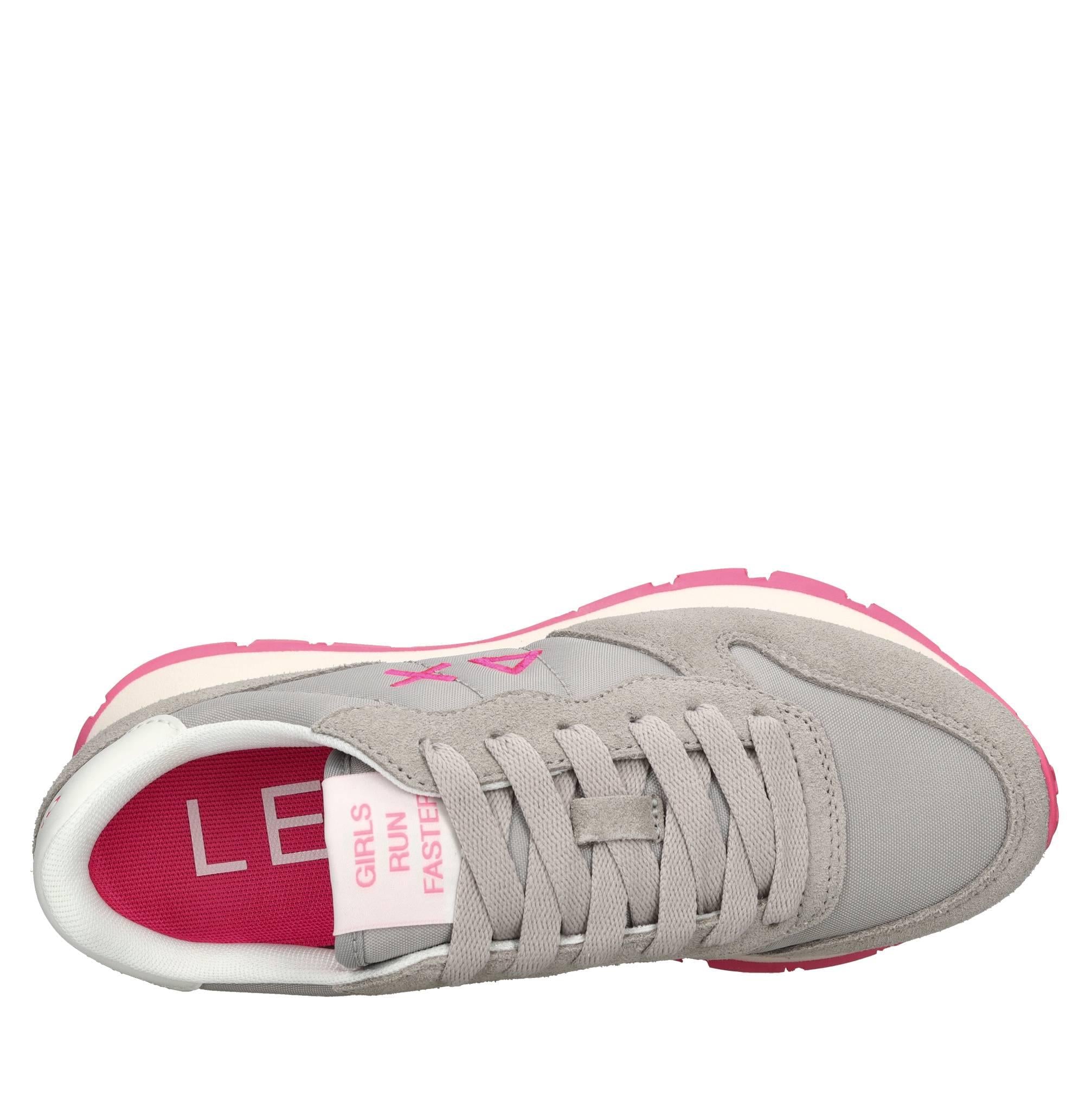Sneakers modello Z35201 SUN68 in pelle scamosciata e tessuto traspirante 