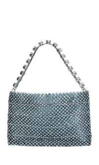 Borsa modello AURORA in tessuto e strass 