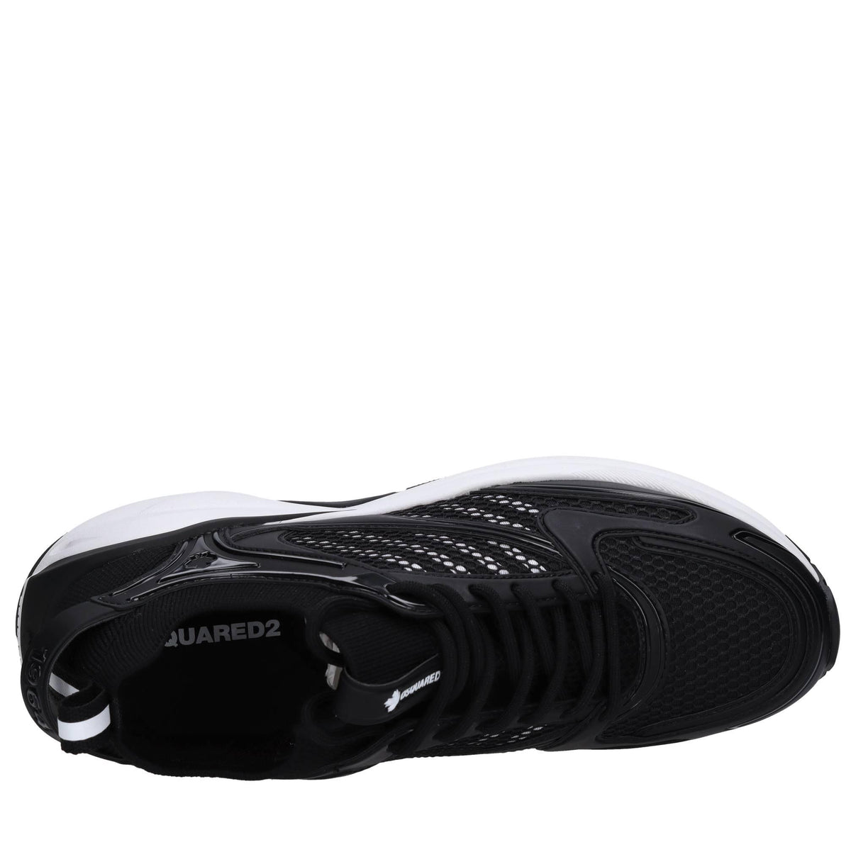 Sneakers in tessuto ed ecopelle 