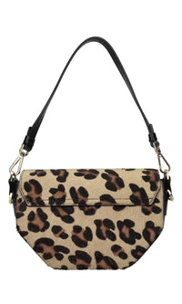 Borsa in pelle e cavallino 