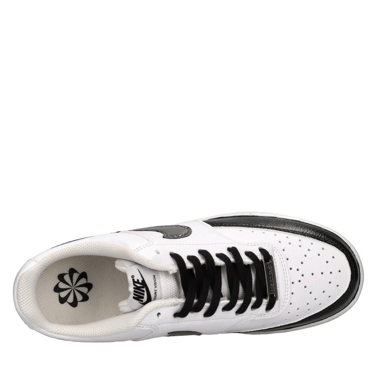 Sneakers in ecopelle e tessuto 
