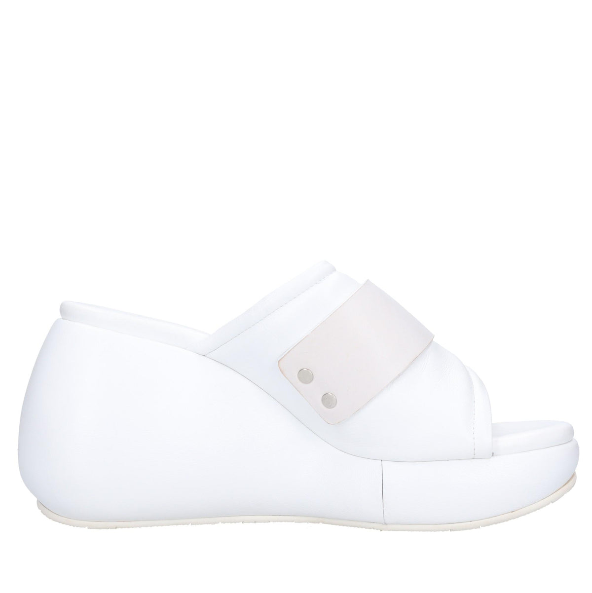 Mules Zeppa in pelle 