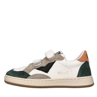 Sneakers in pelle e camoscio 
