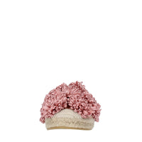 Espadrillas in camoscio e rafia 