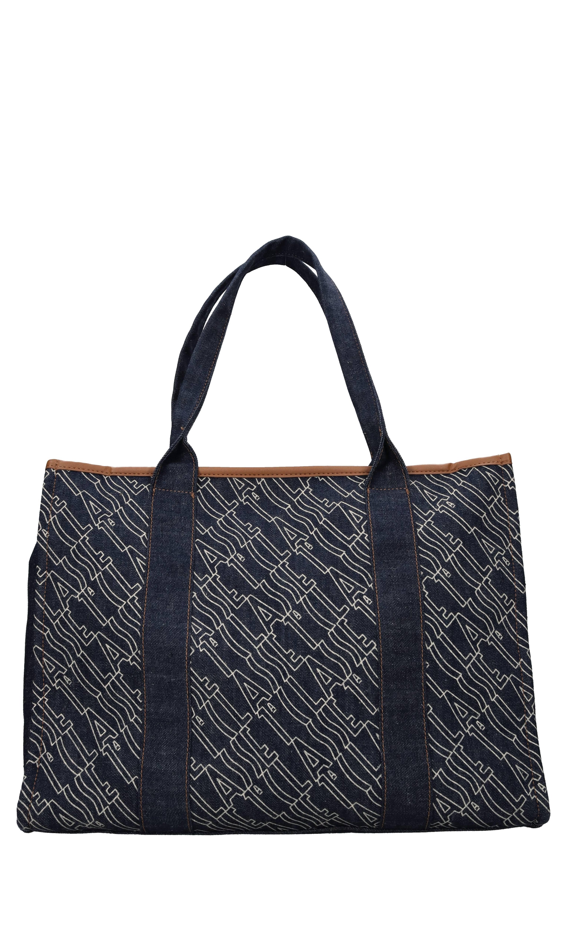 Borsa in tessuto denim 