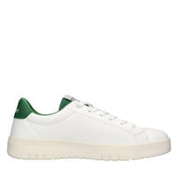 Sneakers in ecopelle e tessuto 