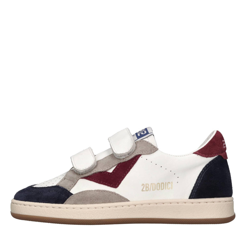 Sneakers in pelle e camoscio 