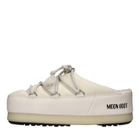Mules in nylon idrorepellente ed ecopelle 