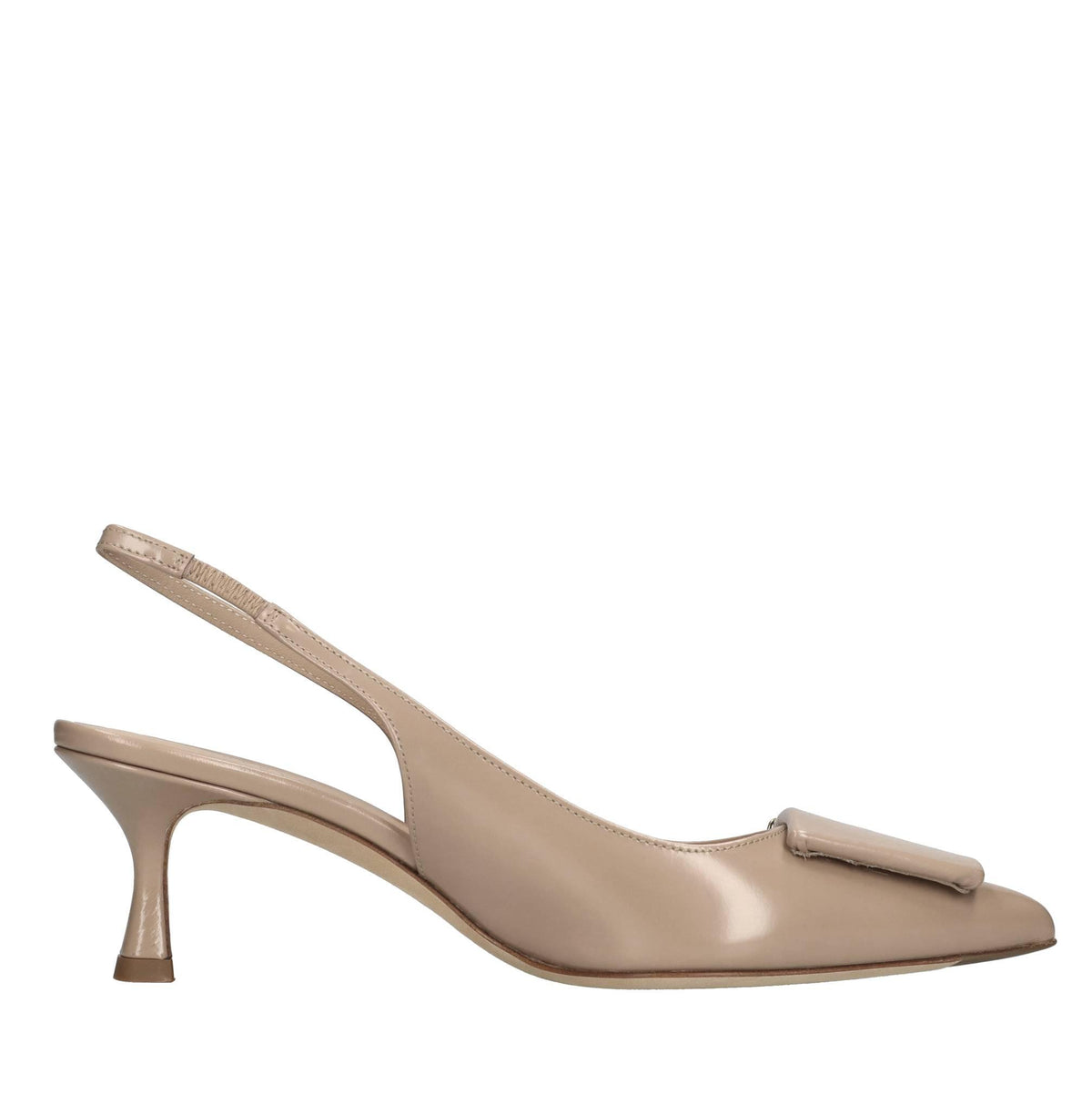 Décolleté slingback Medina in pelle 
