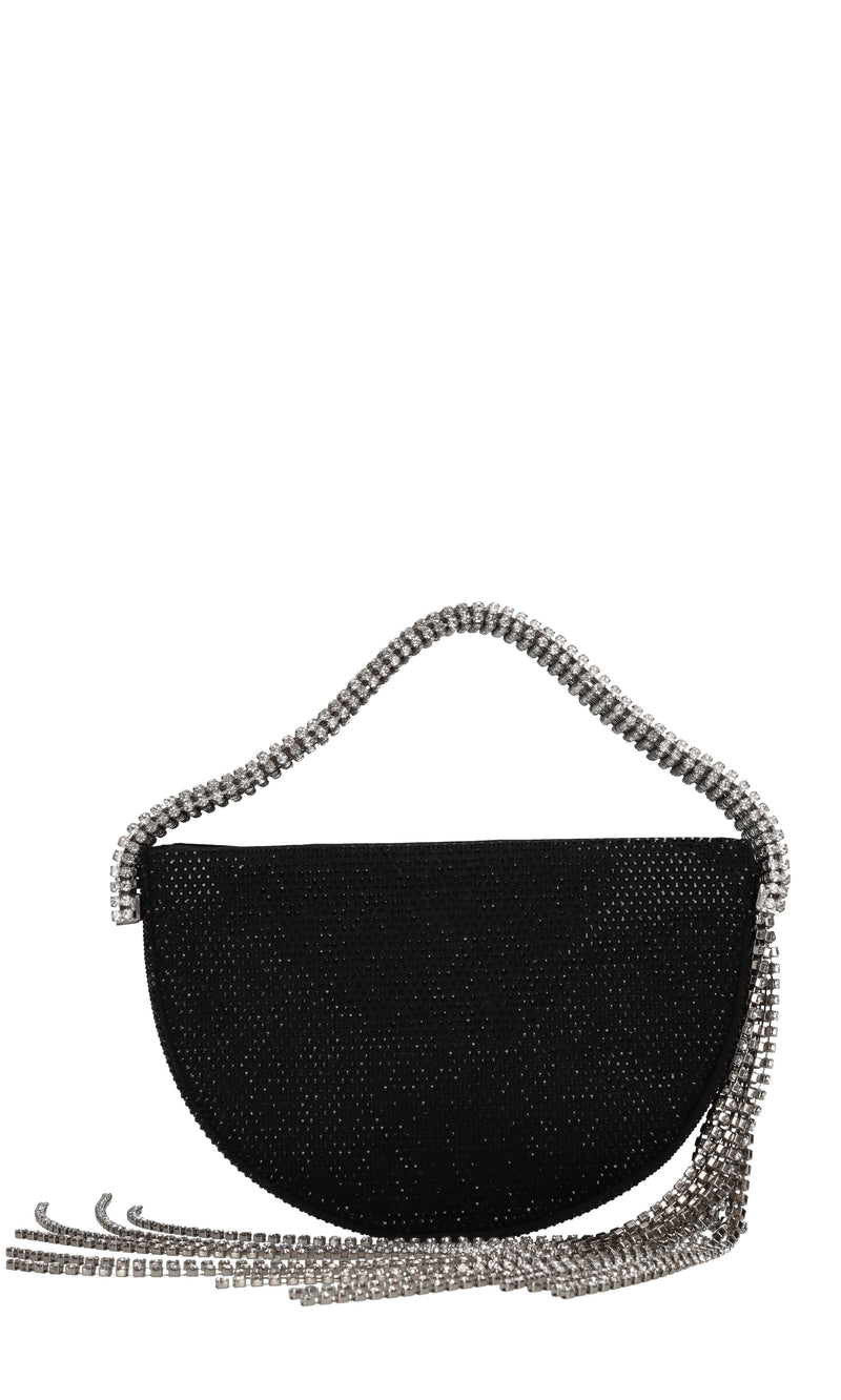 Borsa raso e strass 