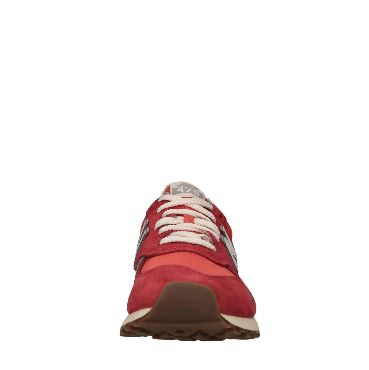 Sneakers in camoscio e tessuto 