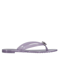 Sandali flat Jelly in PVC e Swarovski 