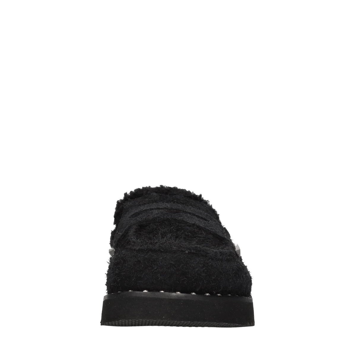 Mules in pelle scamosciata 