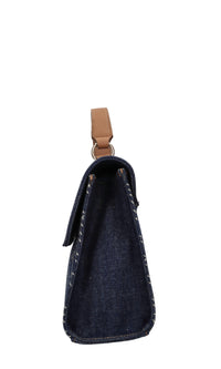 Borsa in tessuto denim 