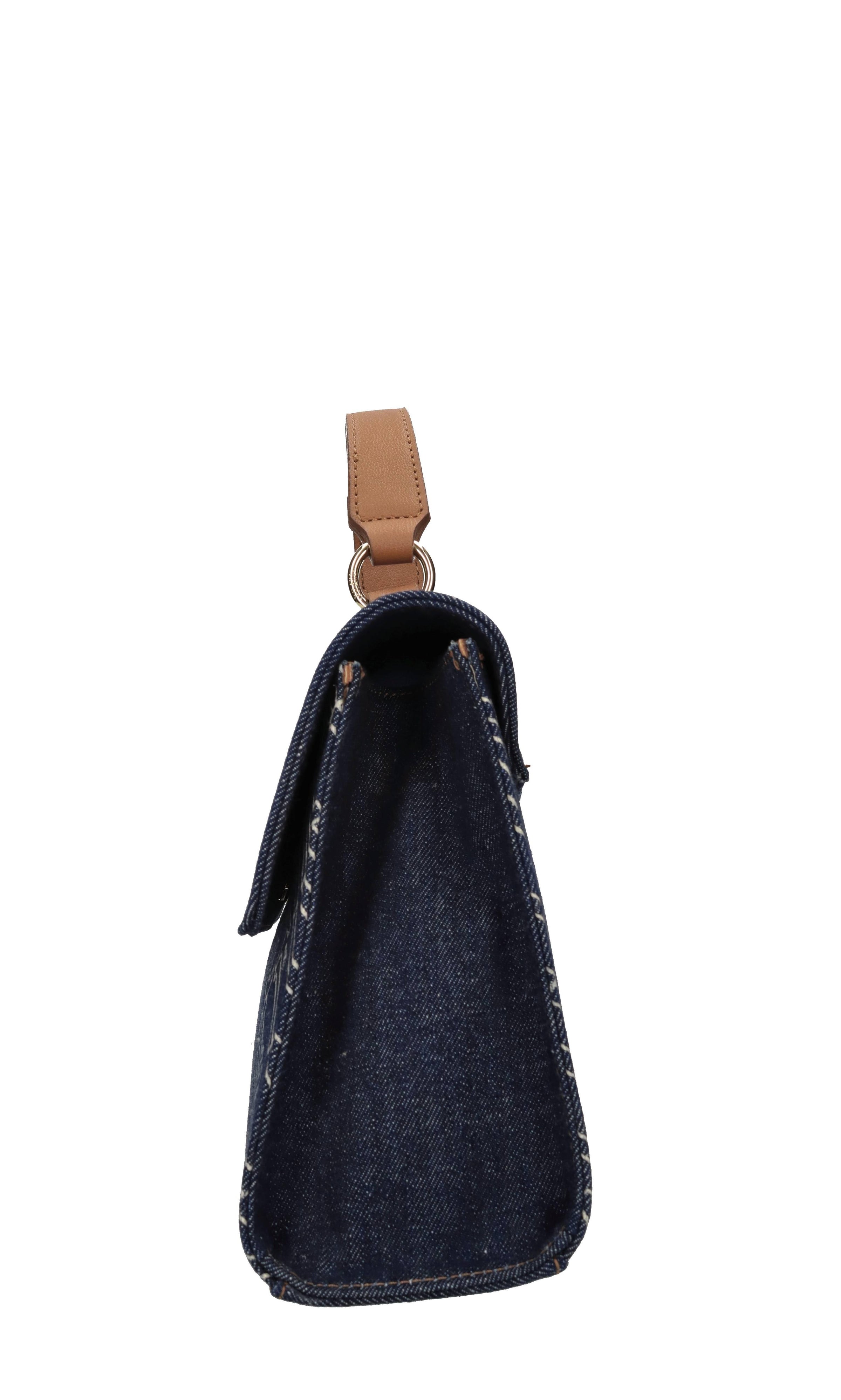 Borsa in tessuto denim 