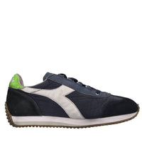 Sneakers modello HERITAGE in tessuto e pelle scamosciata 