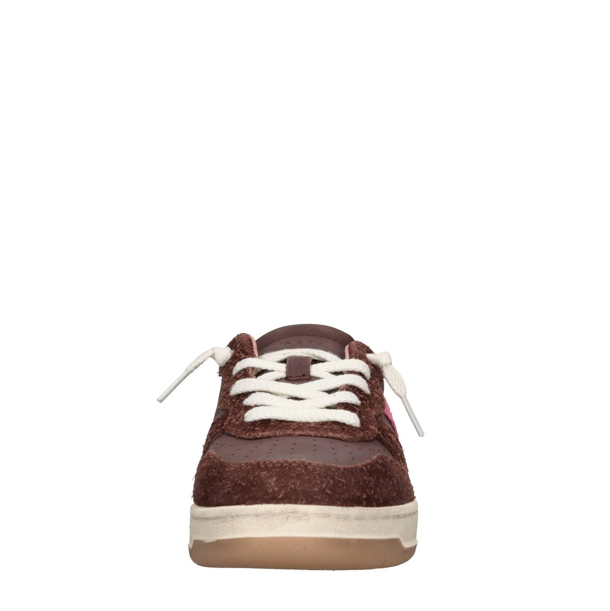 Sneakers in camoscio e pelle 