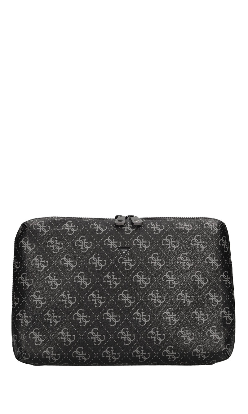 Beauty cases 4G logo in ecopelle con tracolla in tessuto 