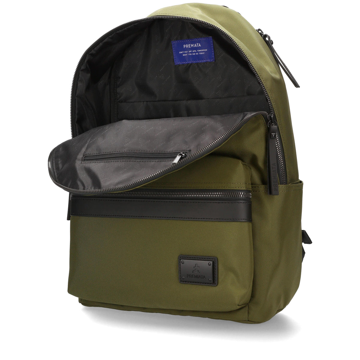 Zaino PREMIATA modello capiente e versatile in gabardine di nylon di prima qualità con trattamento antisfilacciamento e idrorepellente 